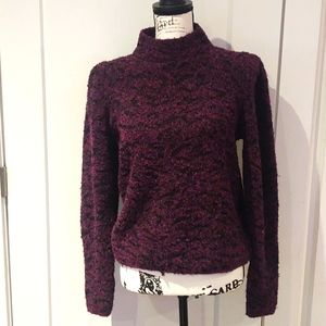 NEW Purple & Black Sweater